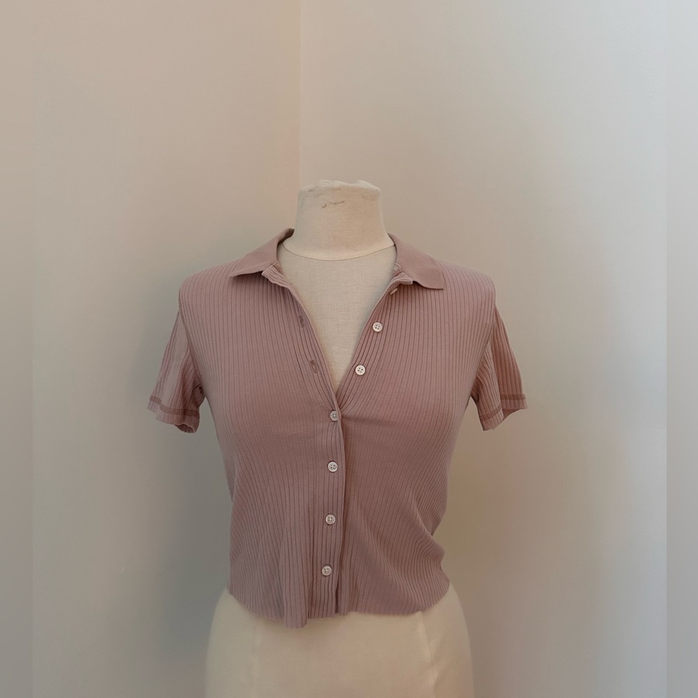 A&F Button Up Top